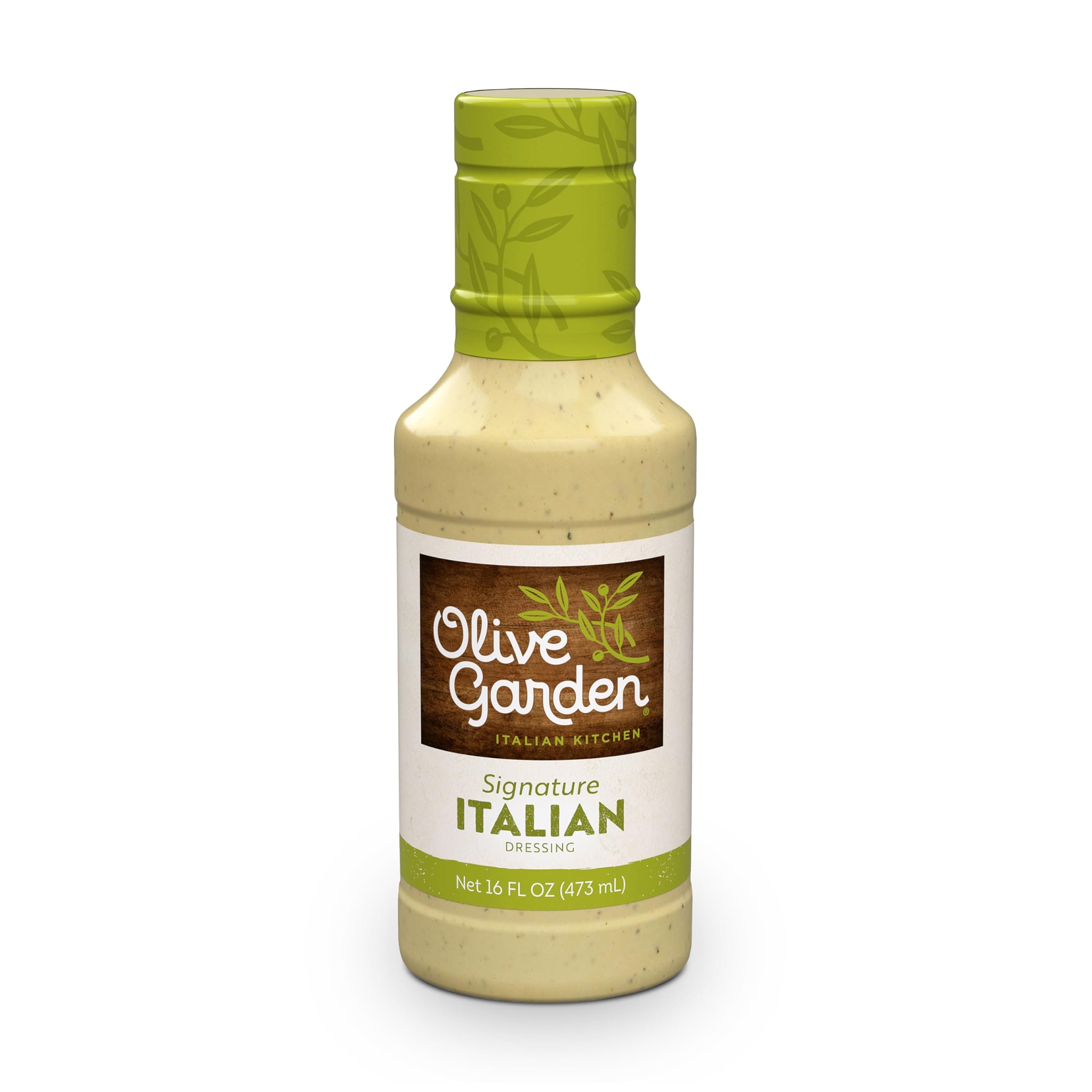 Olive Garden Signature Italian Dressing, 16 fl. oz., Made with Italian Spices, Oil and Vinegar, Perfect Chicken Marinade, Sandwich Spread or Salad Dressing