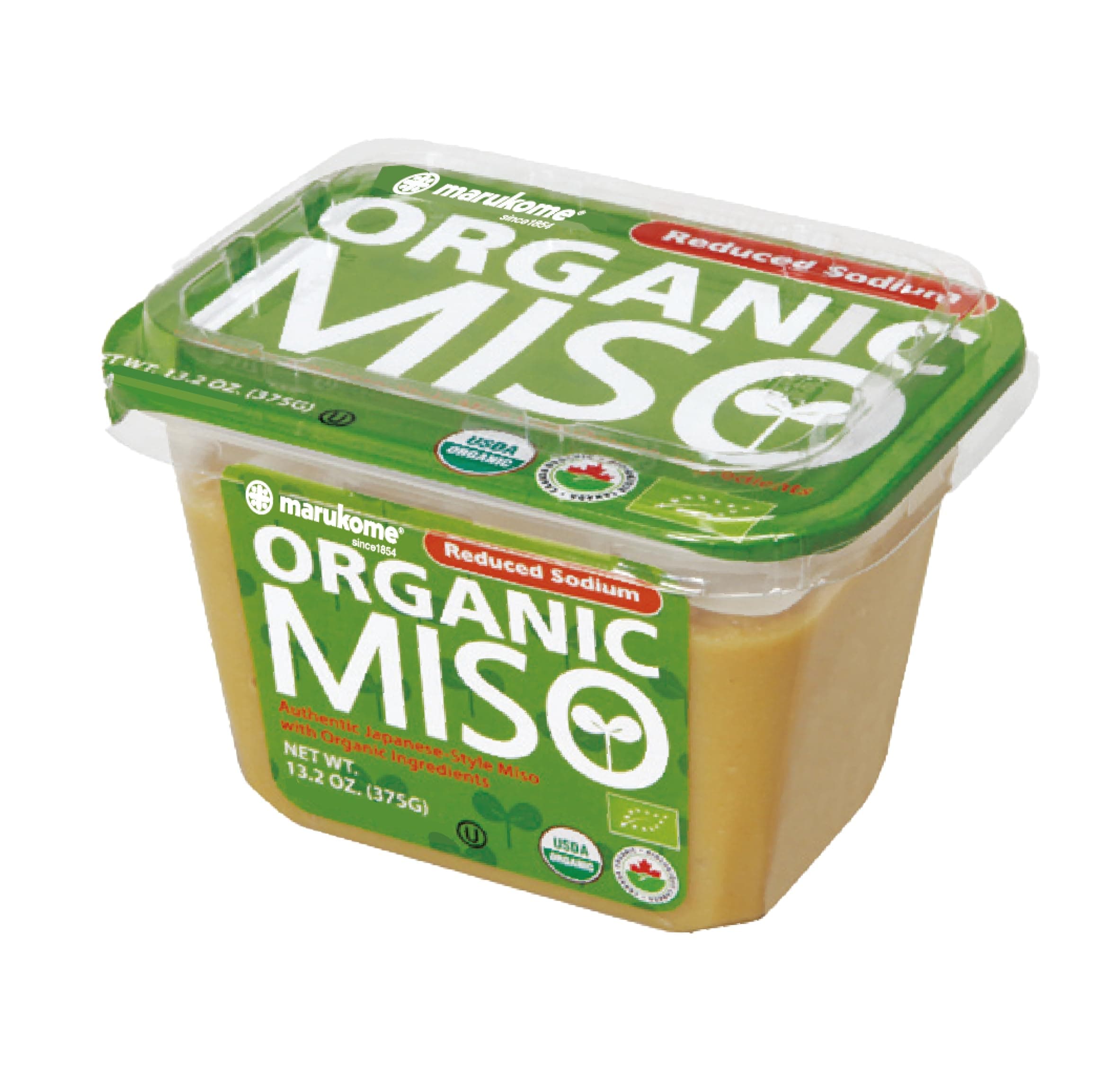 Marukome Organic Reduced Sodium Miso Paste Broth, 13.2 OZ