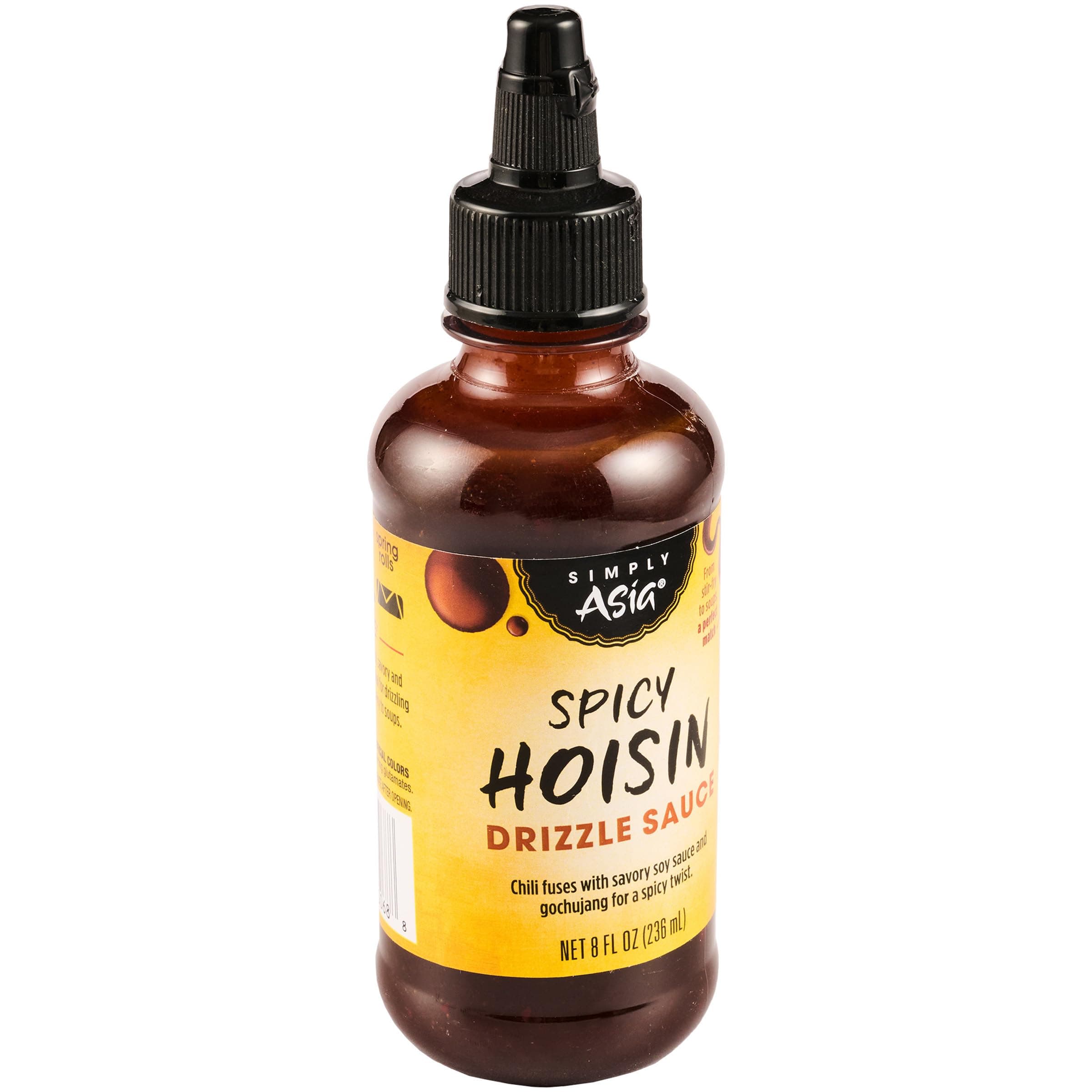 Simply Asia Drizzle Sauce, Spicy Hoisin, Savory, Spicy & Sweet Condiment Sauce For Drizzling On Noodles, Rice Bowls, Stir-Fry, Soup, and More, 8 fl oz